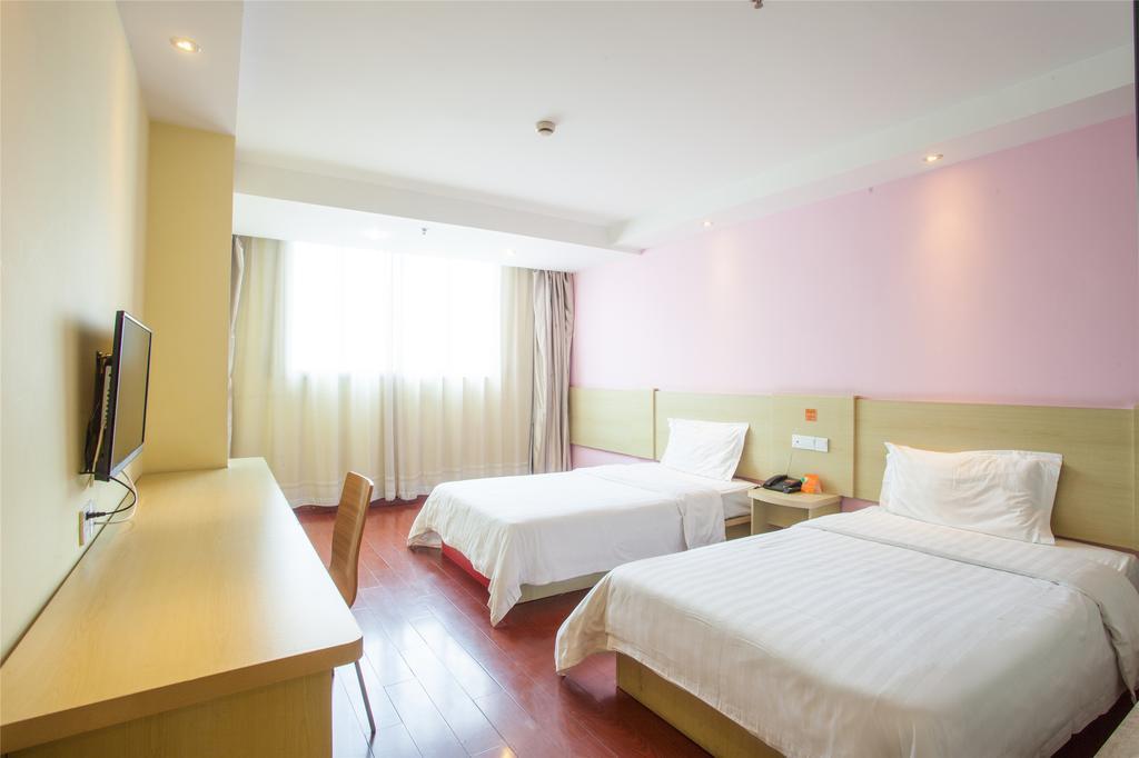 7Days Inn Shanghai Caobao Road Metro Station Kamer foto